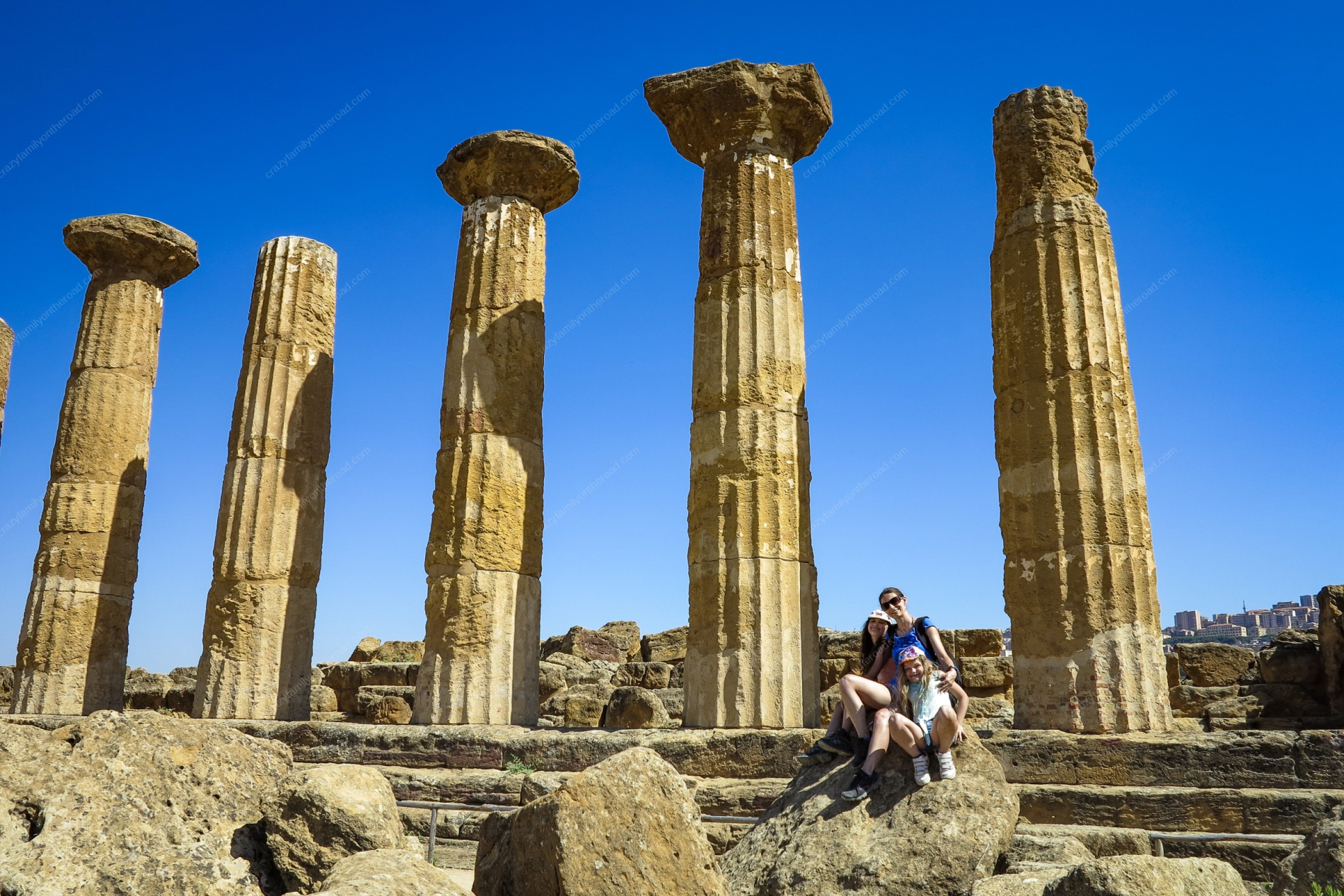 Agrigento Valle dei Templi Tempio di Ercole