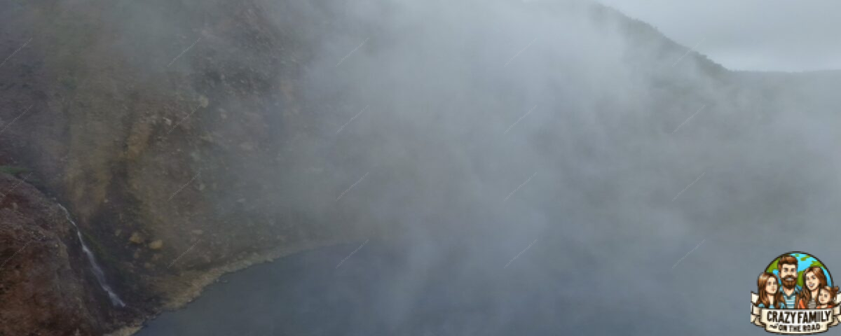 Boiling lake Morne Trois Pitons